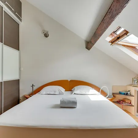 Duplex Calme Et Lumineux Au Coeur De Bastille * Париж